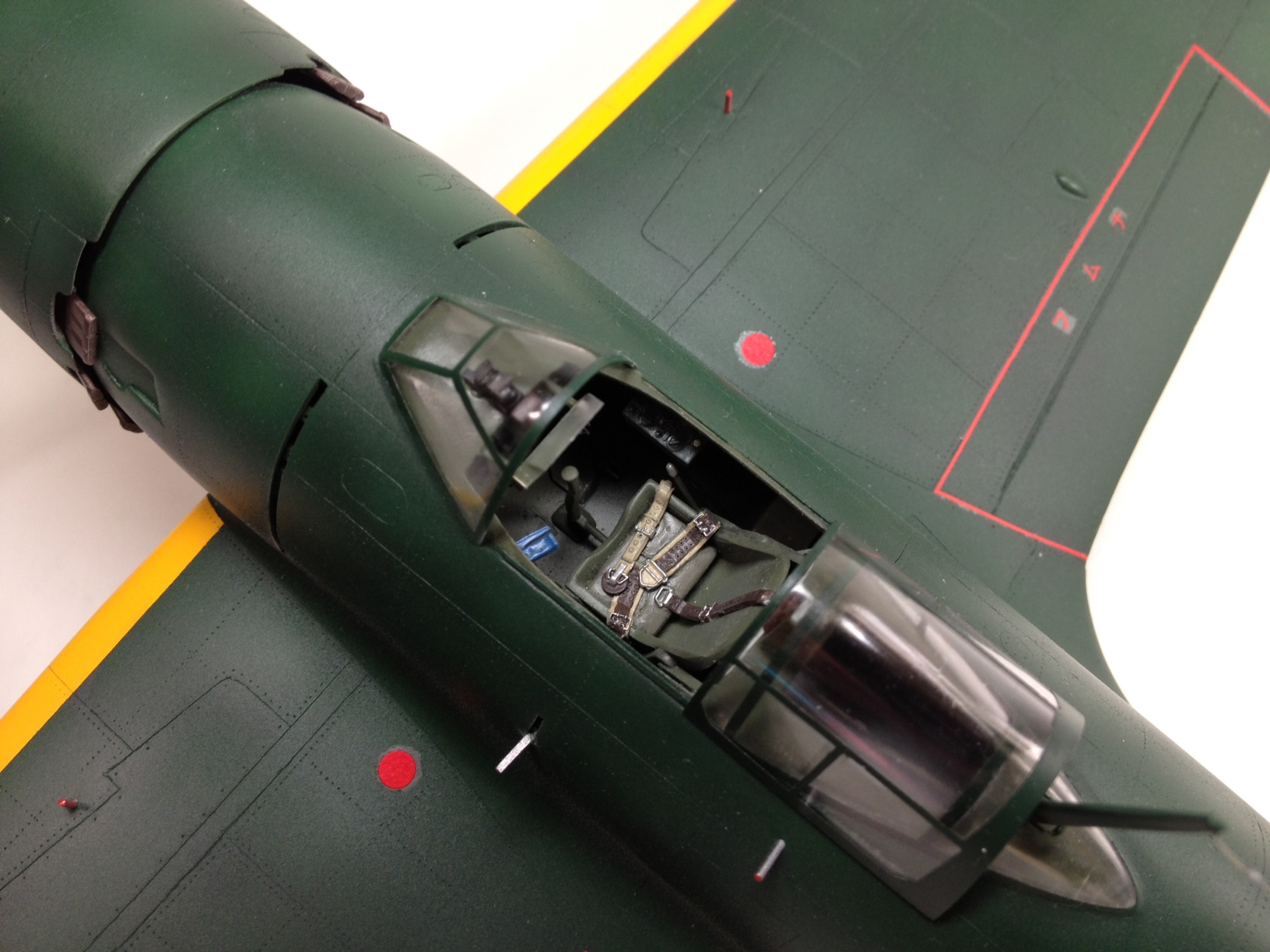 製作記プロセス⑤－③ フルスクラッチ1/32烈風: 京山勝秀（K2