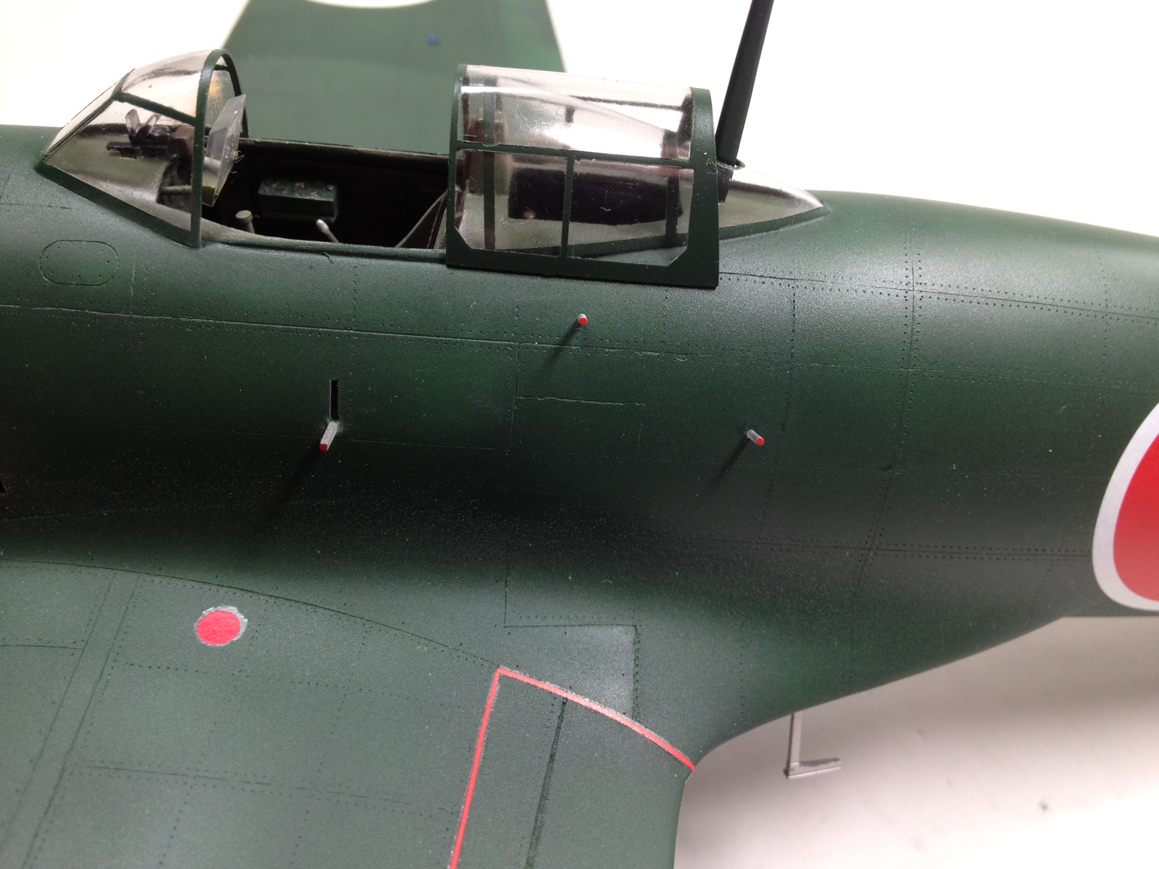 製作記プロセス⑤－③ フルスクラッチ1/32烈風: 京山勝秀（K2